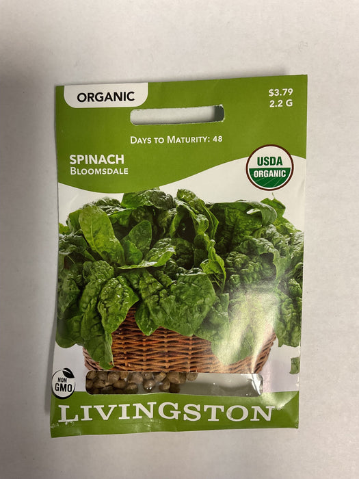 ORGANIC-SPINACH BLOOMSDALE