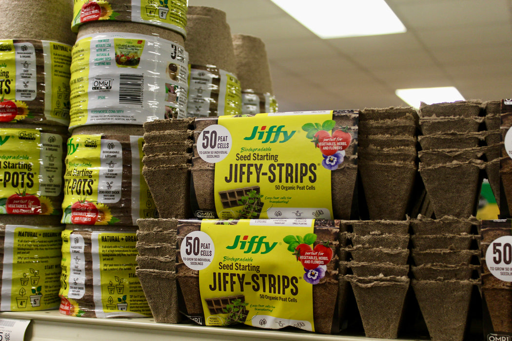 JIFFY STRIPS 50 SQUARE POTS