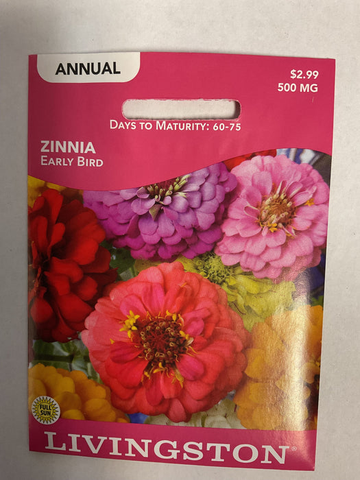 ZINNIA EARLY BIRD 500MG