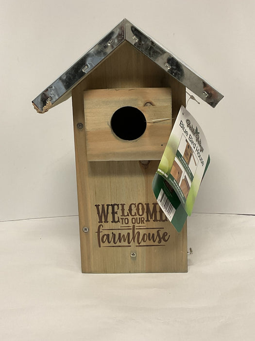 WILD WINGS BLUE BIRD HOUSE