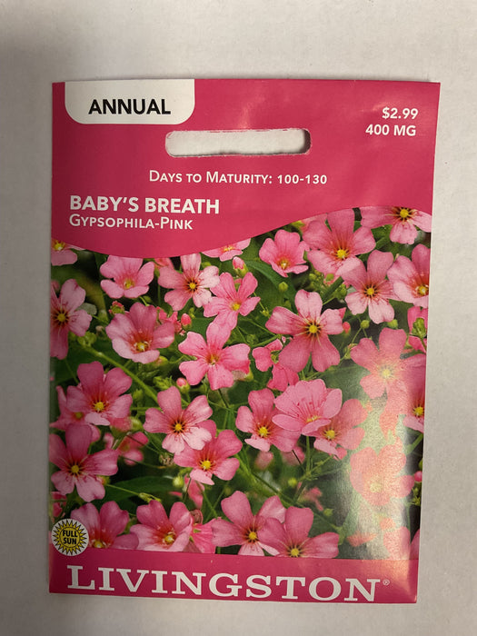 BABY'S BREATH GYPSOPHILA-PINK