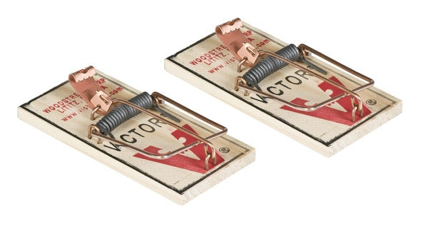 VICT-MOUSE TRAPS 2-PK