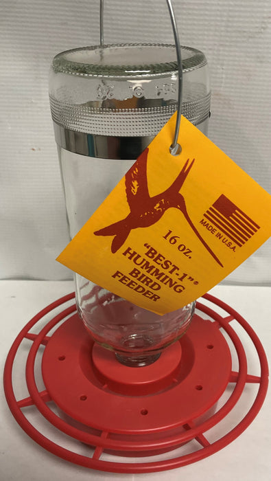 HUMINGBIRD FEEDER 16 OZ BEST