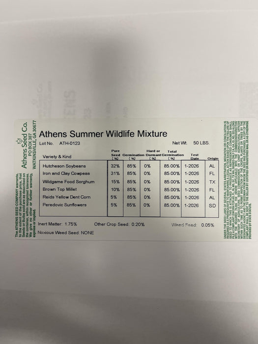 SUMMER DEER MIX 50#