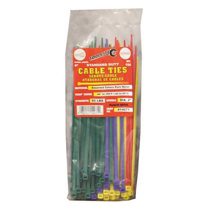 100PC ASSORT 8" 50# STANDARD