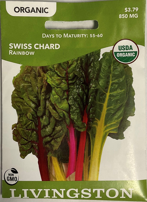 ORGANIC- SWISS CHARD RAINBOW