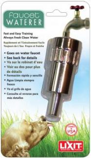 FAUCET MOUNT DOG WATERER