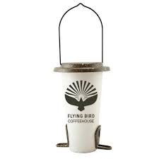 COFFEE CUP BIRD FEEDER