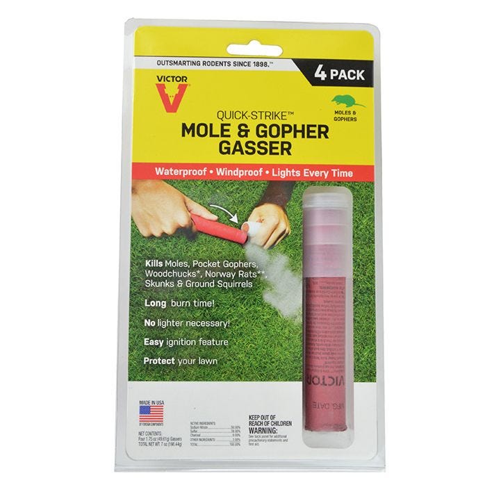 VICTOR MOLE&GOPHER GASSER 4 PA