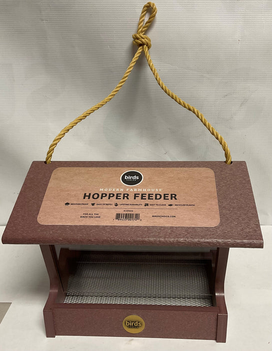HOPPER FEEDER BCHFMCN CINNAMON