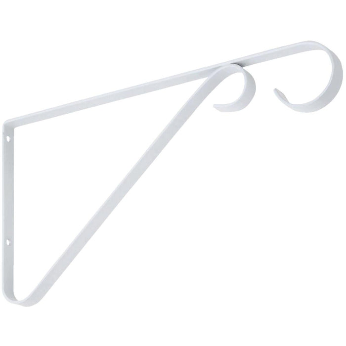 NATIONAL 9" PLANT BRACKET WHIT