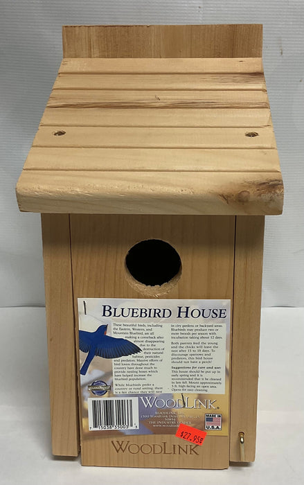 WOODLINK 24301 BLUEBIRD HOUSE
