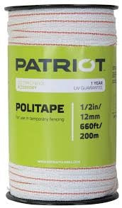 PATRIOT POLITAPE 1/2" 660FT
