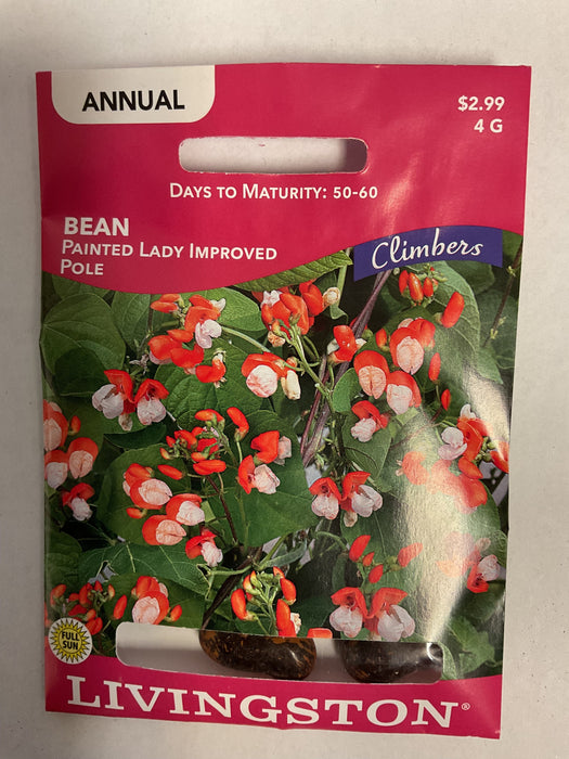 PAINTED LADY POLE BEAN 4G