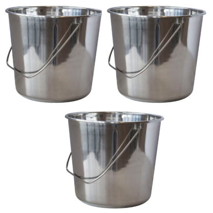 2 QT STAINLESS STEEL PAIL