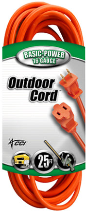 EXTENSION CORD 25' 16 GU