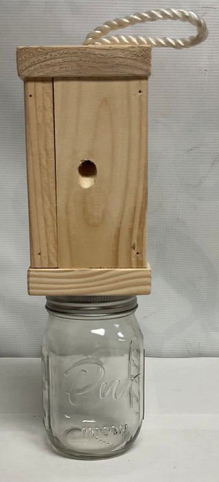 CARPENTER BEE TRAP-MASON JAR