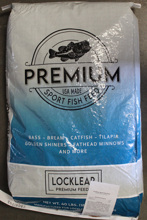 LOCKLEAR SPORT FISH FEED 40#