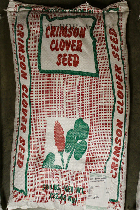 CLOVER-CRIMSON COATED 50#