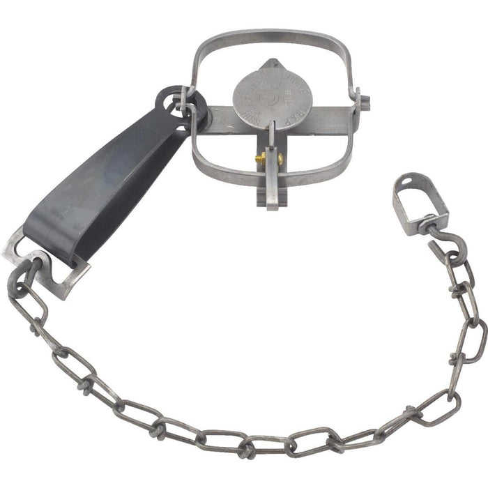 4" LONG SPRING DOUBLE JAW TRAP