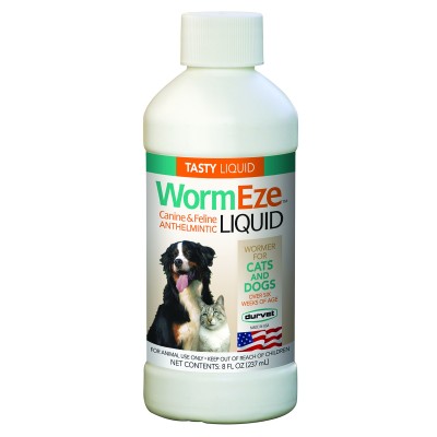 WORMEZE LIQUID 8 OZ CAT/DOG