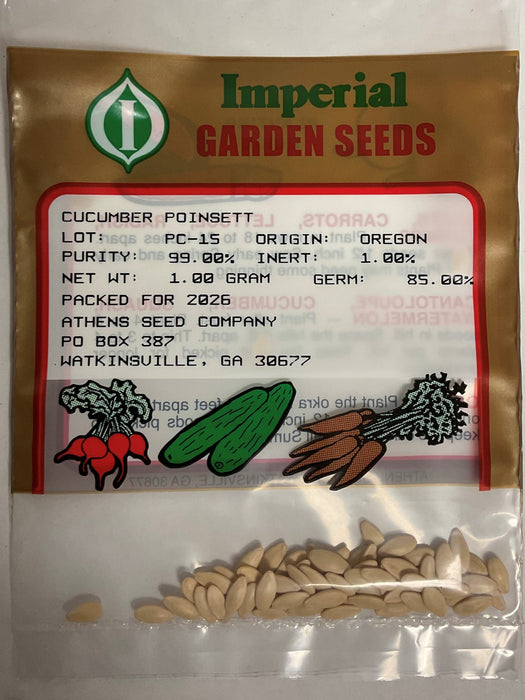 POINSETT CUCUMBER 1 GRAM