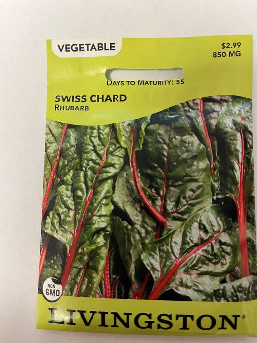 SWISS CHARD RHUBARB 850MG