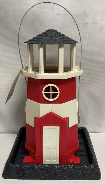 RED/WHITE LIGHTHOUSE FEEDER