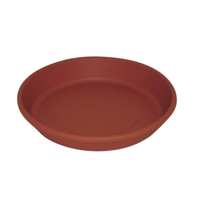 10" DEEP SAUCER POT CLAY