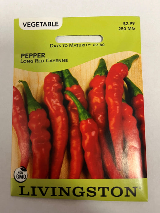 PEPPER - LONG RED CAYENNE