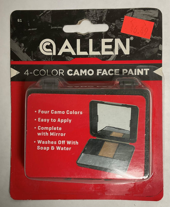 ALLEN-CAMO FACE PAINT 4-COLOR