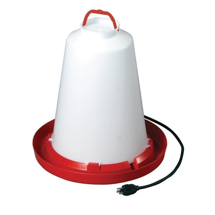 HEATED POULTRY FOUNTAIN
