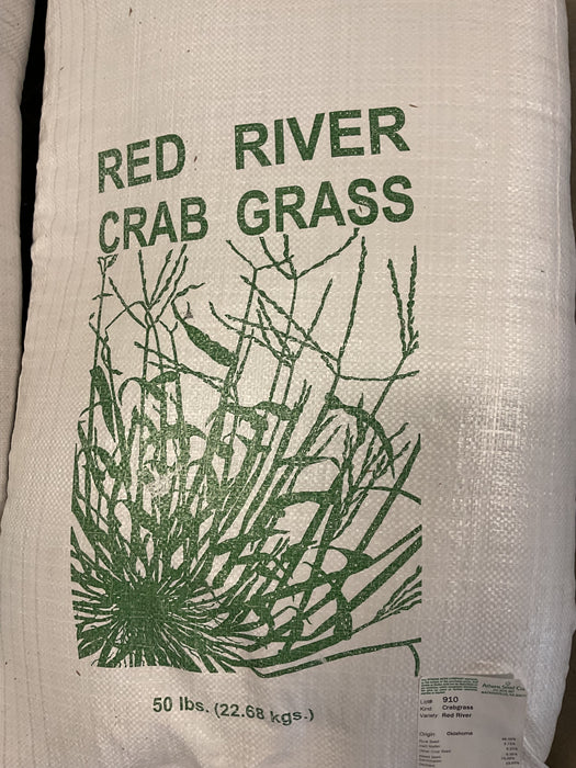RED RIVER CRABGRASS RAW 50#
