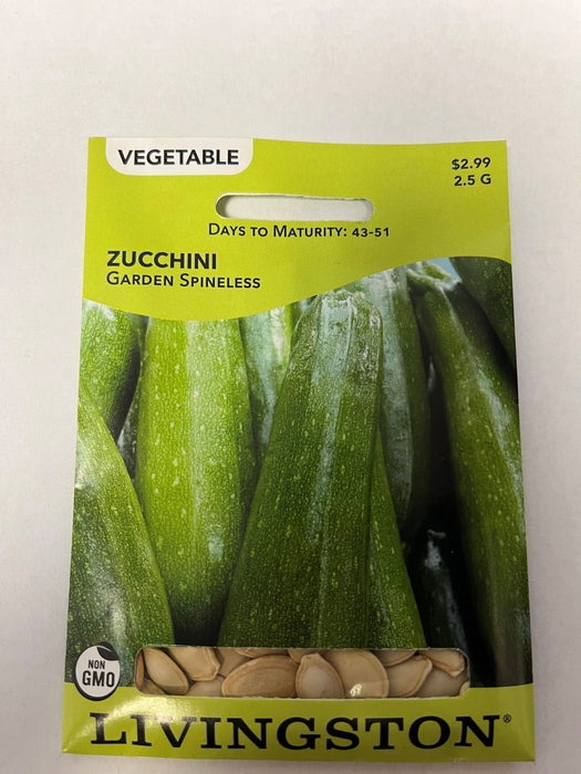 ZUCCHINI - GARDEN SPINELESS