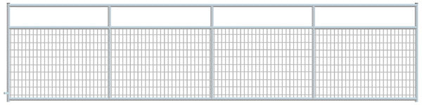 WIRE FILLED GATE 2X4" 18'