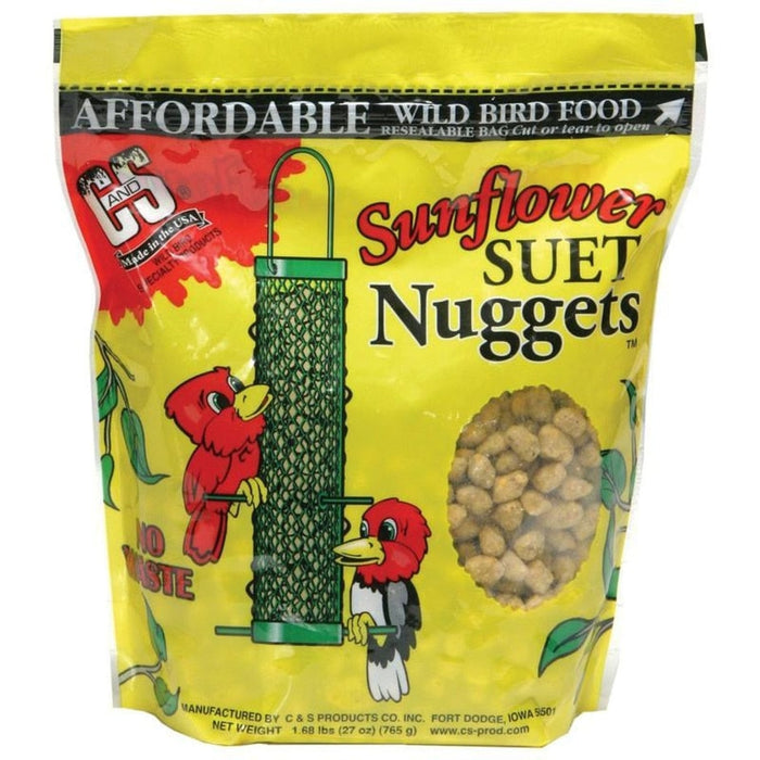 C&S SUNFLOWER SUET NUGGETS