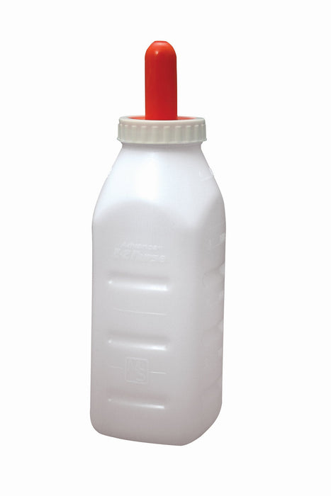 CALF BOTTLE 2QT W/SCREW-ON NIP