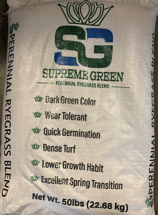 RYEGRASS-SUPREME GREEN PER 50#