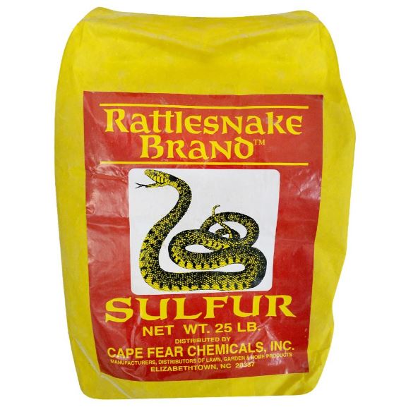 RATTLESNAKE SULFUR 25#