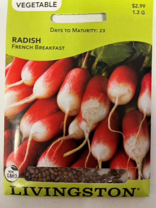 RADISH - FRENCH BREAKFAST
