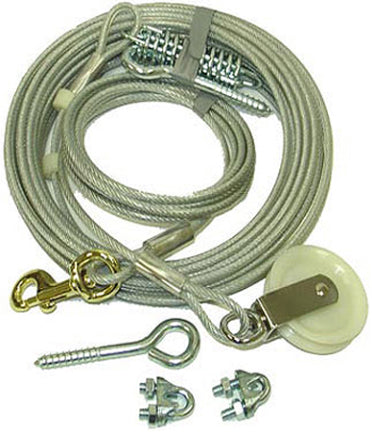 VALHOMA 50' DOG TROLLEY SYSTEM