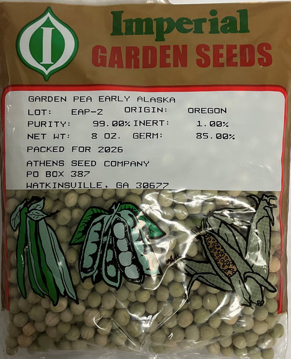 EARLY ALASKA PEAS 1/2#