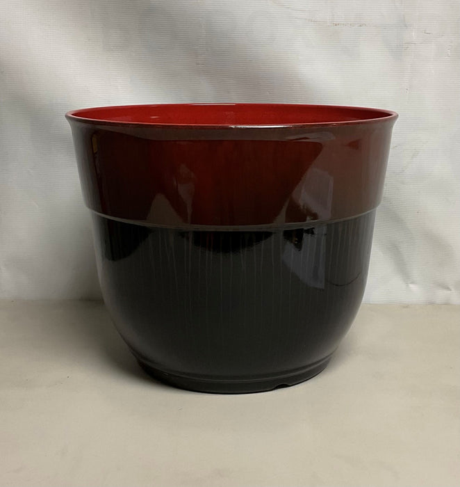 15" GRAZED DRIP PLANTER -149