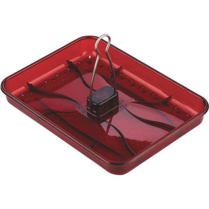 RED PLATFORM FEEDER