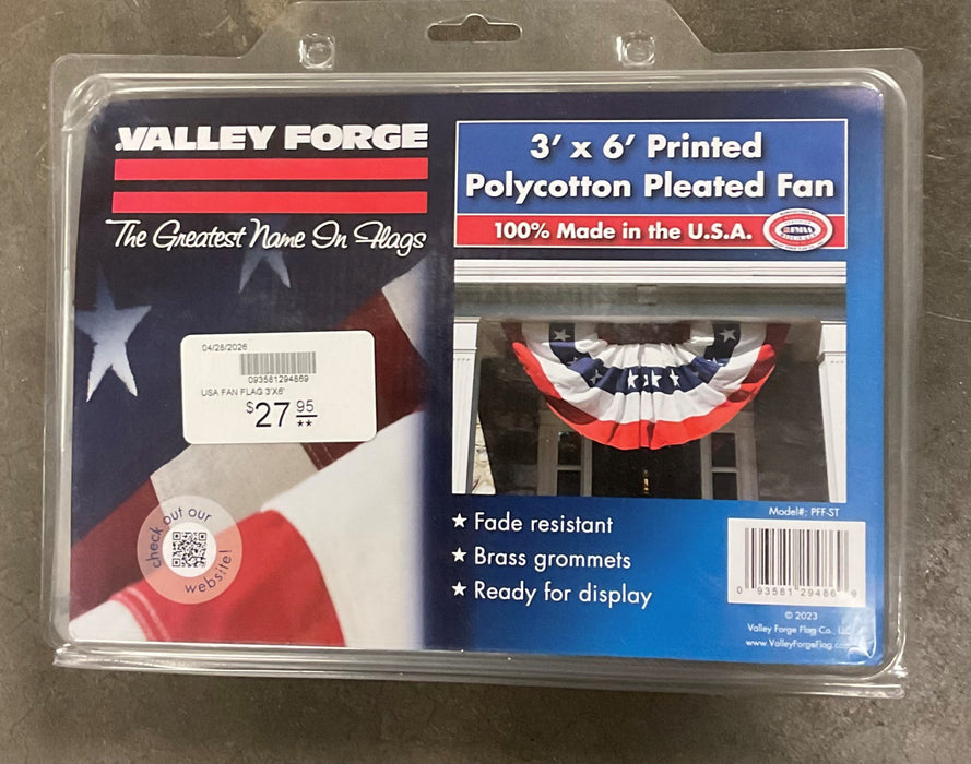USA FAN FLAG 3'X6'