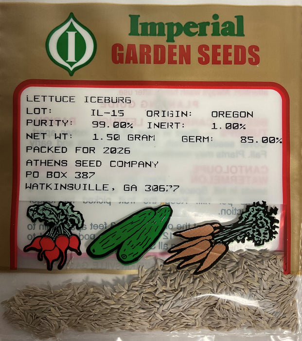 ICEBERG LETTUCE 1.50 GRAM
