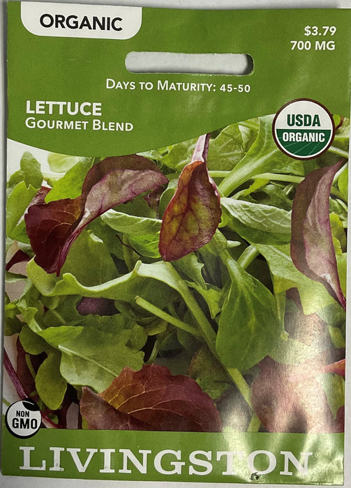 ORGANIC- LETTUCE GOURMET BLND
