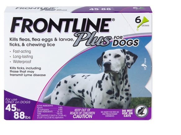 FRONTLINE PLUS DOG 45-88#