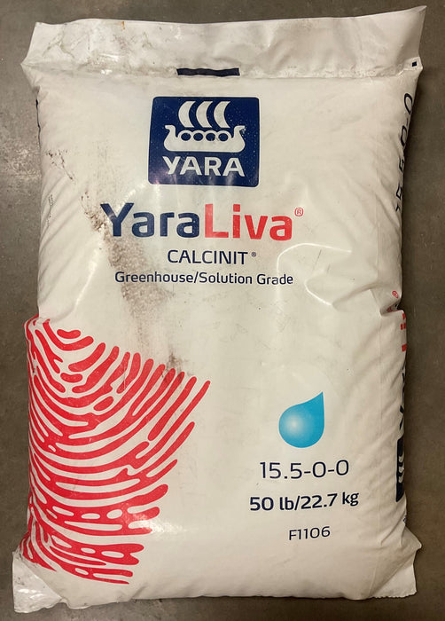 CALCIUM NITRATE (GRNHS) 50#
