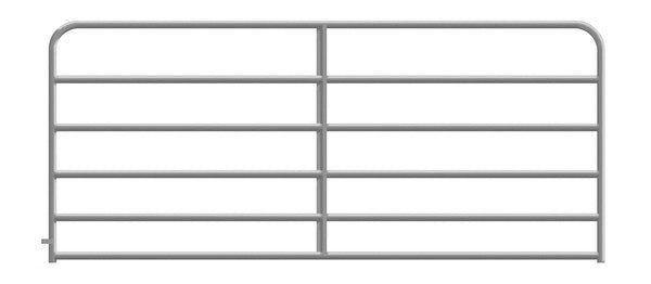 6 BAR GALV ROUND CRN GATE 10'